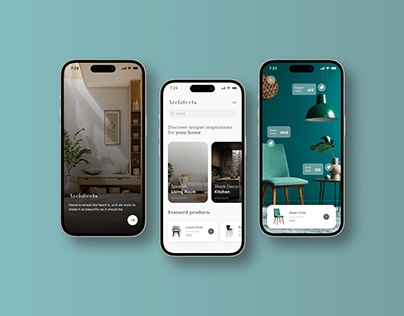 Interior Design Company Mobile Website