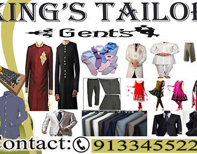 King Tailor Poster & Business Card
