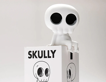 Mike Mitchell's Skully vinyl figure for Harman Projects