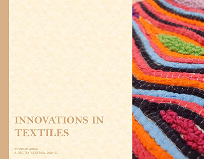 INNOVATION IN TEXTILE STUDIES