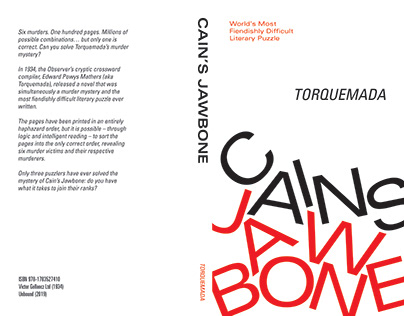 Cains Jawbone Type Cover