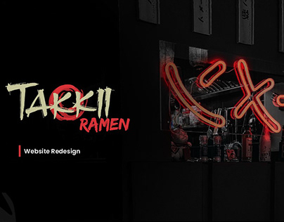Website Redesign - Takkii Ramen (2023)