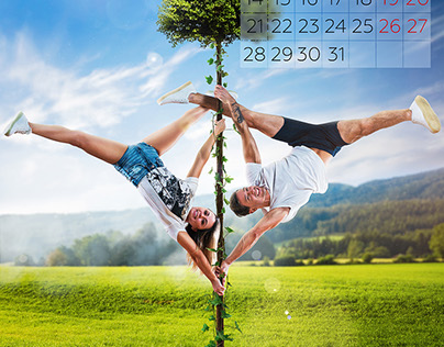 Pole dance Calendar 2018