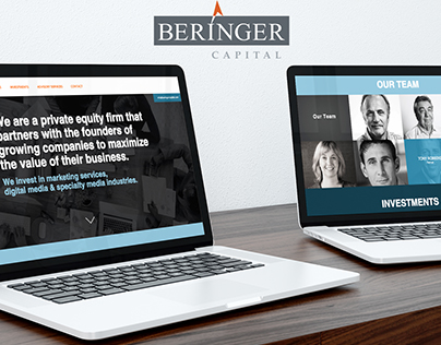 Beringer Capital website redesign