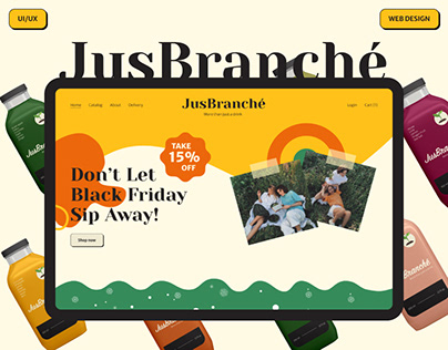 JusBranché: UI/UX Design | Package