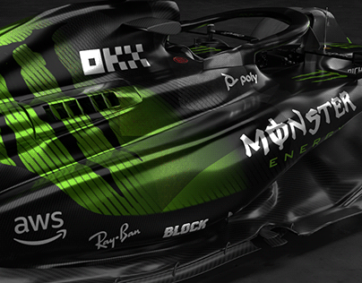 Project thumbnail - Monster Energy F1 Livery Concept
