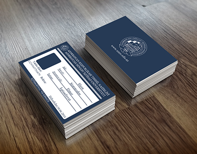 Azerbaijan State Economic University Student ID card