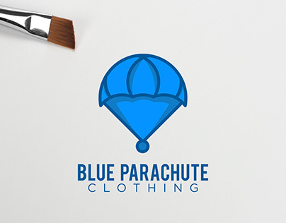 Blue Parachute Logo