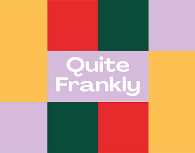 Quite Frankly // Book Design & Curation Project