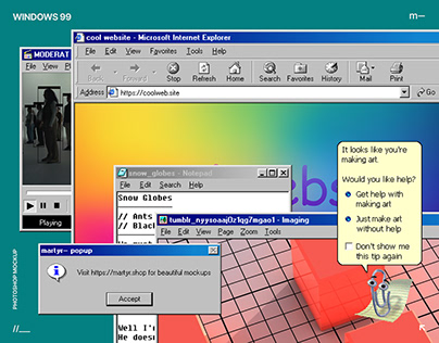 Windows 99 → Mockup