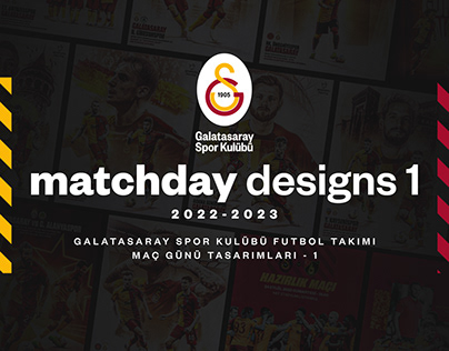 Galatasaray SK 2022-2023 Matchday Designs - 1