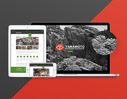 Yamamoto Rock Splitter International Website design