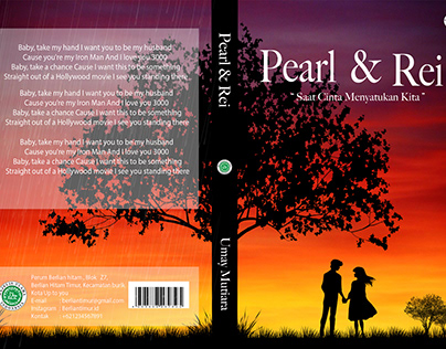 Design cover book novel " Pear & Rei "