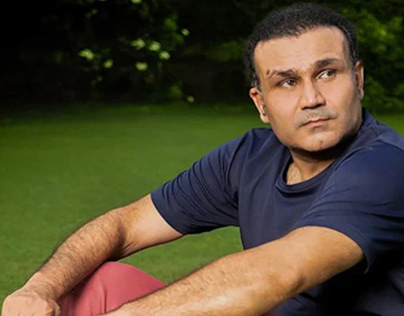 Virender Sehwag, along with other cricket stars