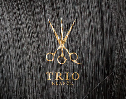 Trio Kuafor Logo & Identity
