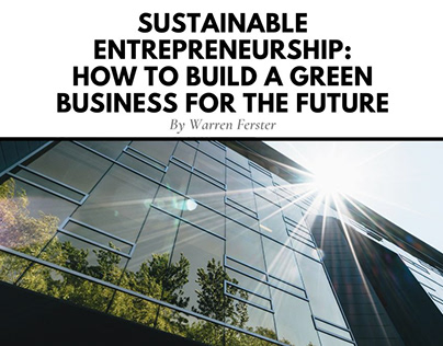 How to Build a Green Business for the Future