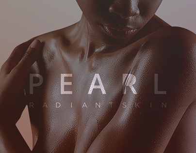 Pearl Radiant skin care products. Packaging.