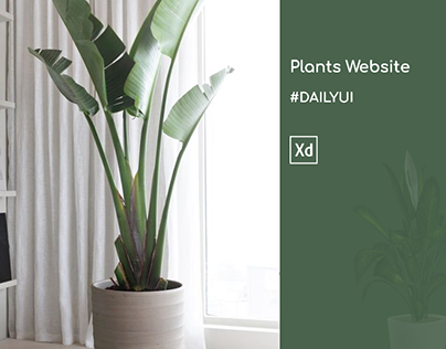 Project thumbnail - plants website