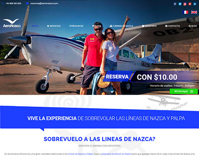 Proyect: Actualizacion Web Aeronasca www.aeronasca.com