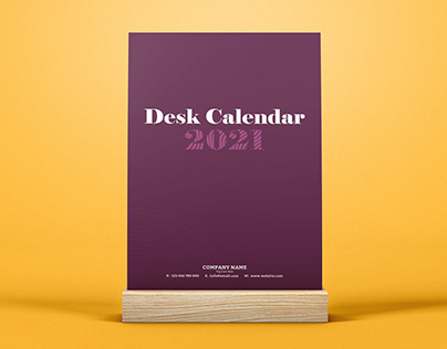 Unique and Creative Desk Calendar 2021