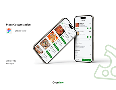 Pizza Customization UI case study