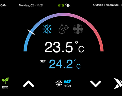 Thermostat UI Design