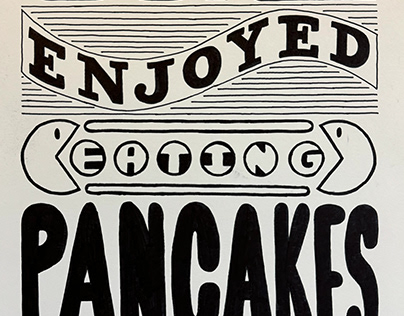 Joyce Enjoyed Eating Pancakes With Ketchup