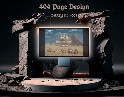 DAILY UI #008 (404 PAGE)