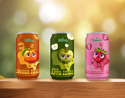 Tropicana Juice can Packaging