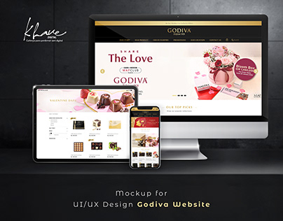 Godiva UI/UX Website