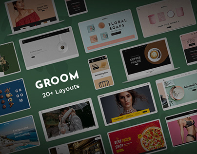 Groom – Multi-Purpose – eCommerce Website Theme