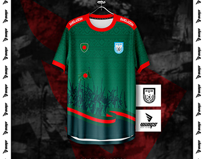 Practice Kit Design of Bangladesh Football Team