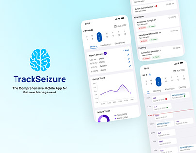 Seizure Management Mobile App Design | Product Design