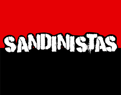 Logo e Adesivo para a Banda Sandinistas