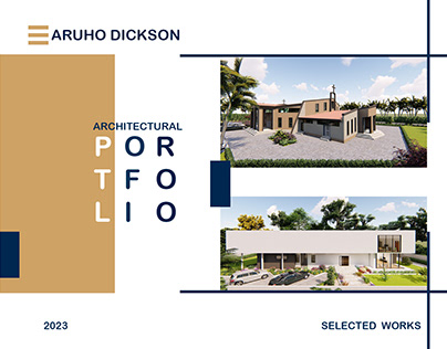 Undergraduate Architectural Portfolio 2023 - Dickson