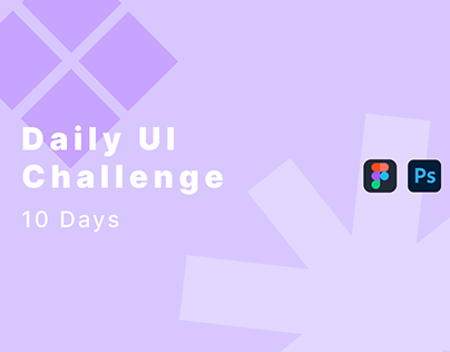 Daily UI Challenge, UI/UX Figma #DailyUI