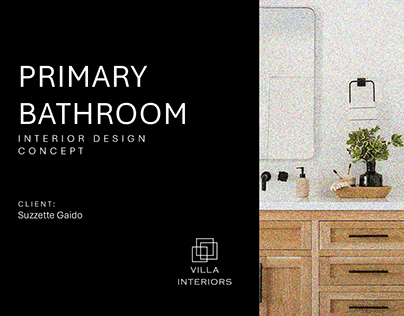 PRIMARY BATHROOM | DESIGN CONCEPT