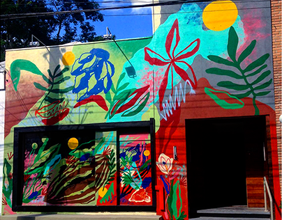 Pintura fachada _ Restaurante Manu Buffara