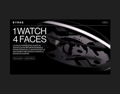 Project thumbnail - Webdesign Byrne Watch