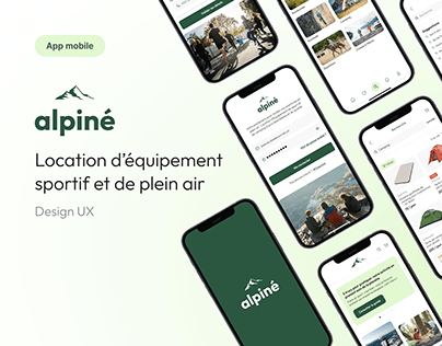 Project thumbnail - Alpiné (Design UX)