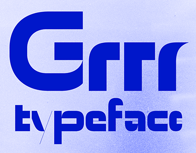 Grrr Typeface