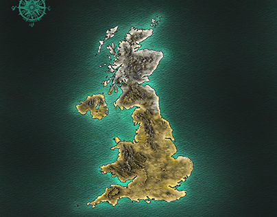 UK Fantasy Map