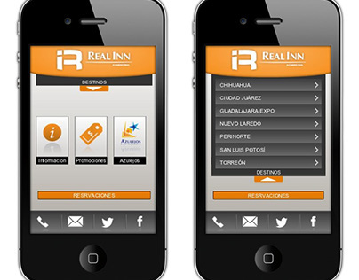 Real Inn Hotels Android App