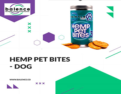 Hemp Pet Bites - Dog