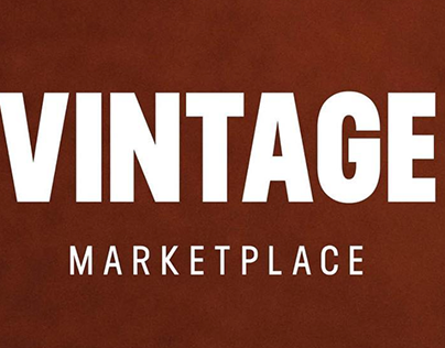 Set design for StrogoVintage. Vintage Marketplace