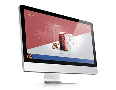 American Coffee web design
