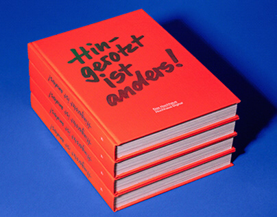 Book Cover "Hingerotzt ist anders!"
