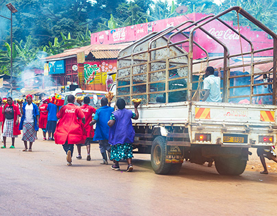 Roadside Business in Uganda, Kampala