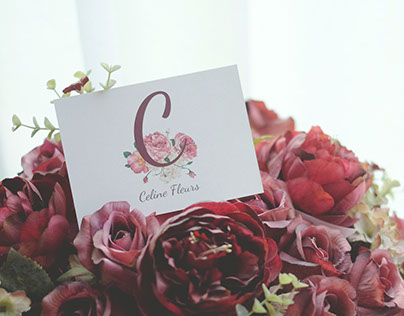 Celine Fleurs / Brand Identity