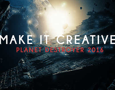 Planet Destroyer | Sci-fi Spaceship Model | AE + E3D